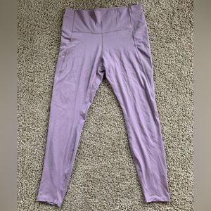 Woman’s all in motions lilac athletic leggings size XL
